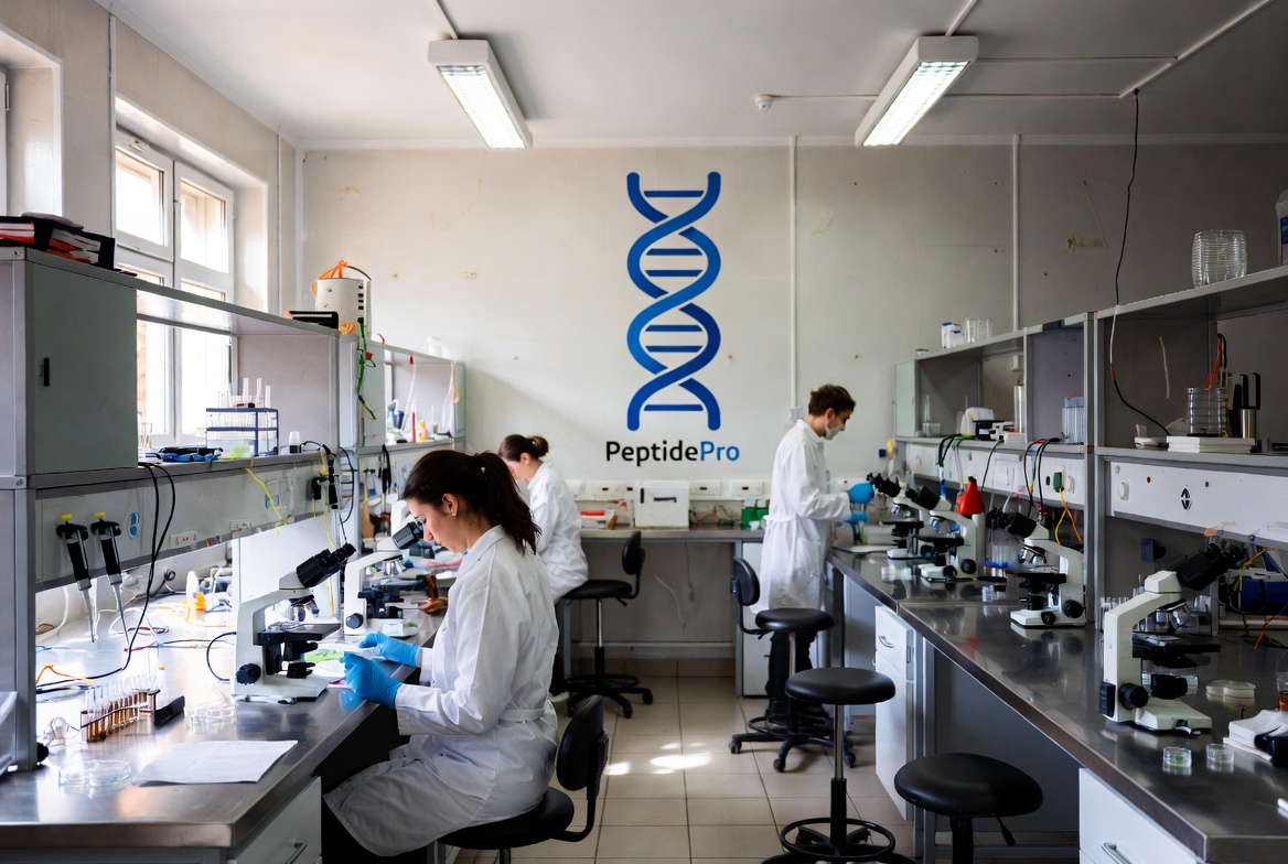 PeptidePro laboratory team ensuring quality